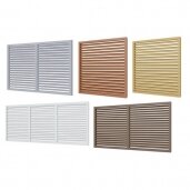 Decorative grilles for radiator openings | plastic