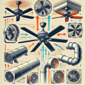 Fans for ventilation systems