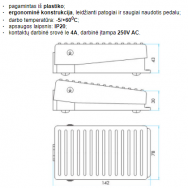 Kojinis valdymo Pedalas 1NO, IP20, PDM1