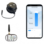 Bekontaktis skysčių lygio jutiklis Tuya Wi-Fi