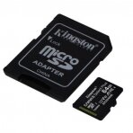 Atminties kortelė microSD 64GB Class 10 UHS-1 A1 V10 su SD adapteriu, CANVAS Select Plus 740617298697