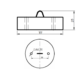 Atotampos tvirtinimo padas A-20P