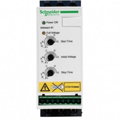 ATS01N212QN Švelnaus ,minkšto paleidimo įrenginiai (soft starteriai) 5.5kW 12A 380...415V