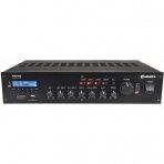 Audio muzikos stiprintuvas 240W 8omų 100V 4 zonų, DAB+/FM, USB/SD Bluetooth , RM240D, Adastra