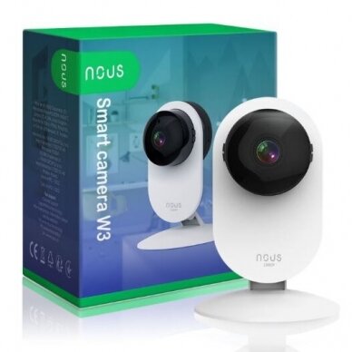 Bevielė Wi-Fi kamera W3, 1080P, TUYA / Smart Life, NOUS-W3 2