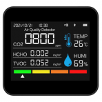 CO2 ir oro kokybės matuoklis - jutiklis 9 in 1Tuya smart