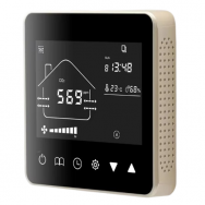 CO2 and air quality meter | controller | sensor for ventilation system 0-10VDC | IP30 | RS485 | MODBUS