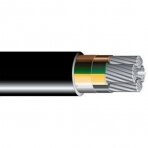 Aliuminis kabelis 4x16mm² AXMK 2 klasė, juodas, 1m