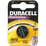 Elementas Duracell 3V baterija CR 1616, 5000394030336