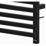 Electric Towel Warmer | Towel Rail | with Timer | 175W | 230V | IPX5 | 500x1000x90mm | Black | Radyal Lily 1000C