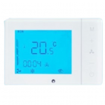 Patalpos termostatas programuojamas su sensoriniu valdymu 3 greičių ventiliatoriams | 3A | 230VAC | TEM 3TD