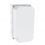 Electrical installation thermoplastic enclosure | hermetic | 113x210x120mm | surface-mounted | halogen-free | white | IP67 | TEM