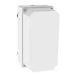 Electrical installation distribution box | thermoplastic | hermetic | 130x245x140mm | surface-mounted | halogen-free | white | IP67 | TEM