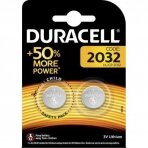Elementas Duracell 3V baterija cr2032, 5000394203921