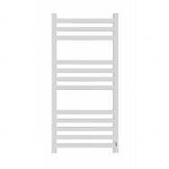 Electric Towel Warmer | Heated Towel Rail | with Timer | 175W | 230V | IPX5 | 500x1000x90mm | White | Radyal Lily 1000C