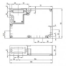 Pramoninė elektromagnetinė durų spyna | apsaugos sistema | 24VDC | 2,5A | M16x4 | IP67 | AZM 161SK-12/12RKA-024 SCHMERSAL