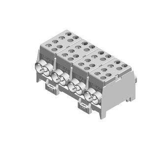 Galios gnybtai 4P In: 1x35mm², 1x25mm², Out: 1x35mm², 1x25mm² HLAK 35-4/8 gr-S