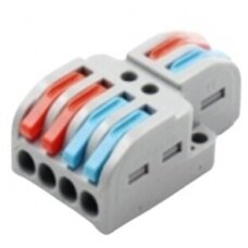 Spring lever terminal blocks for electrical wire | cable connections