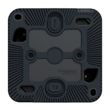 Hermetic Button | 1 Key | 10A | 230V | IP55 | Anthracite Color | Mureva MUR35026 2