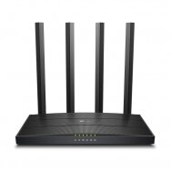 Maršrutizatorius, WIFI, bevielio tinklo skleidėjas TP-Link 2.4GHz 300 Mbp/s - 5GHz 867 Mbp/s Archer C6U