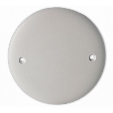 Screw cap for installation | mounting box | D85mm | white