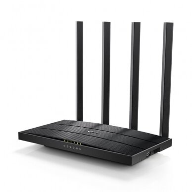 Maršrutizatorius, WIFI, bevielio tinklo skleidėjas TP-Link 2.4GHz 300 Mbp/s - 5GHz 867 Mbp/s Archer C6U 1