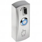 Išėjimo durų mygtukas su LED pašvietimu, virštinkinis, aliuminis, K4-C-LED