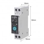 Smart Circuit Breaker | Remote Controlled via Tuya WiFi | 1P+N | 63A | 230V | 26kW | IP20 | Tangou