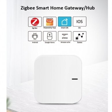 Išmanių namų sąsaja tarp ZigBee ir Wi-Fi įrenginių Smart Home Gateway E1, NOUS 3