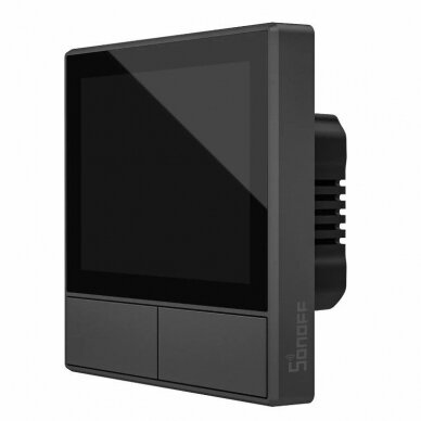 Išmanioji Wi-fi namų valdymo panelė, 2 kanalų, su LCD ekranu ir temperatūros sensoriumi, NSPanel-EU, SONOFF, 6920075776393 2
