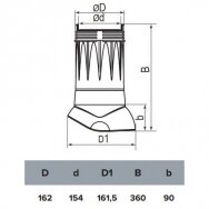 Avarinis maitinimo šaltinis 50W AC100-265V 50/60Hz