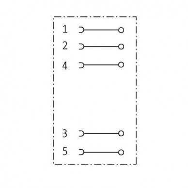 Lizdas M12 FEMALE 0° 5P maks. 0,75mm² 4-6mm 7000-12921-0000000 1