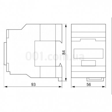 KONTAKTORIUS 5,5KW 12A 24V/AC3 3P 1NO IP20 IEK 1