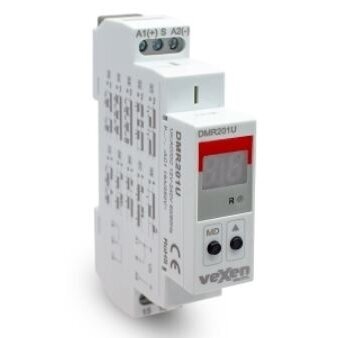 Laiko relė skaitmeninė daugiafunkcinė 1CO 16A AC/DC 12-230V VEXEN