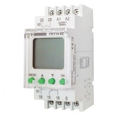 Digital multifunction time relay | ant DIN | 8A | 24-240V | FRT14 62