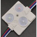 LED modulis RGB 3W IP65 12V 40X40