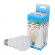 Led lemputė E27 12W 3000K 1212lm A65, 5901583247408