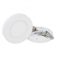 LED panelė 6W 2700K 450lm, apvali, EasyFix 5901583248771