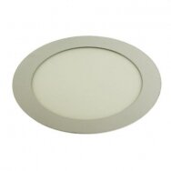 LED panelė įleidžiama 12W, 4000-4500K, 60-70 lm/W, IP20, apvali