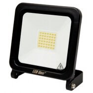 LED prožektorius 30W, šaltai balta, 220-240V, 80lm/w, 6000K, IP65, juodas, PHOTON, LED LINE