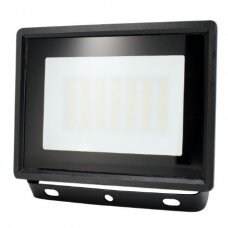 LED lauko teritorijos prožektorius 30W | 230V | 6500K | 2550lm | IP65 | juodas | C64-LFK2-030BL-6K Kafler