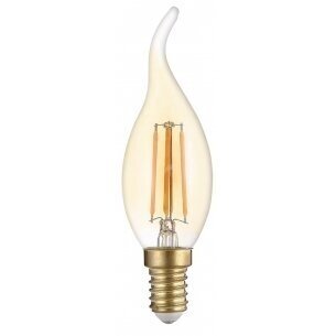 Filament LED Bulb Dimmable E14 | 4W | 2700K | 400lm | C35 | IP20 | Optonica