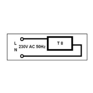 Led lempa T8/G13 PIR 30-100% tube -2 END 80-85lm/W 18W 1200mm 220-240V 4000-4500K 2