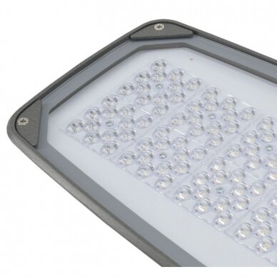 LED gatvės šviestuvas 100W | 230V | 4000K | 13000lm | IP66 | pilkas | S-C82-JAG-100DG-4K Bemko 2