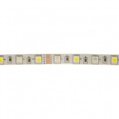 LED juosta 12V RGB+W, hermetinė IP65