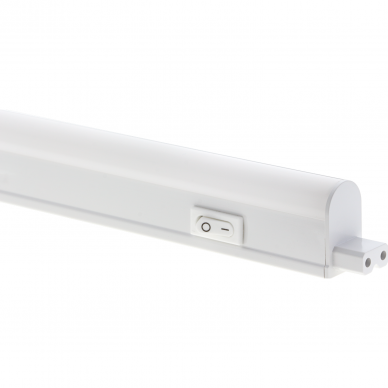 LED lempa T5 9,6W/220-240V 900lm 6000K 88,5cm matinė su jungtuku OPTONICA