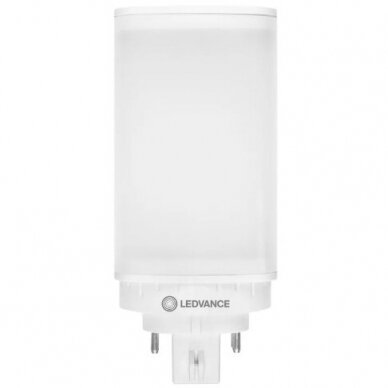 LED lemputė DULUX T/E | GX24q-2 | 6W | 230V | 630lm | 3000K | HF | analogas (liuminescencinė-kompaktinė lempa 13W) | Ledvance