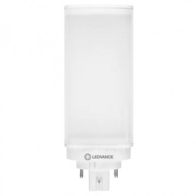 LED lemputė DULUX T/E | GX24q-2 | 7W | 230V | 800lm | 4000K | HF | analogas (liuminescencinė-kompaktinė lempa 18W) | Ledvance