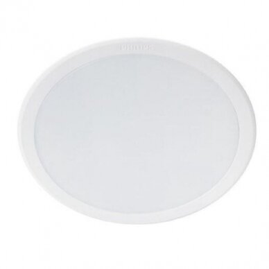 LED panelė įleidžiama, MESON 230Vac, 21W, 2200lm, neutraliai balta, apvali, Philips