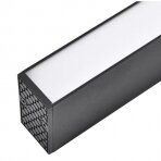 Linijinis šviestuvas 40W | 230V | 3000K | 4200lm | IP20 | 120cm | juodas | C26-LOR-40BL-3K Bemko